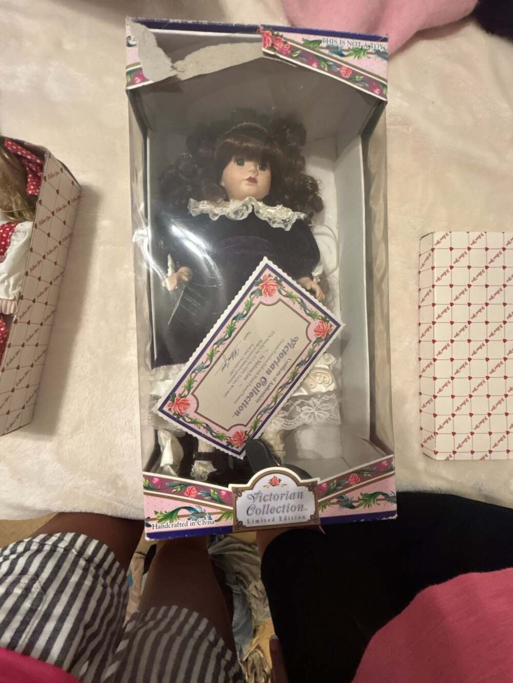 1997 The Brass Key Victorian Collection Porcelain Doll by Melissa Jane Item #768